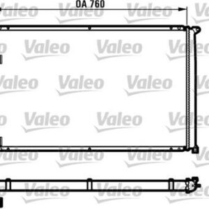 RADYATÖR MASTER II-MOVANO 2.5D 98-01 S8U KLİMASIZ MEK 760x460x34 - VALEO