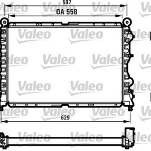 RADYATÖR KLİMALI ALFA 145 1.6 1.8 2.0 96-01 146 1.4 1.6 1.8 2.0 96-01 155 1.61.8 2.0 TS - VALEO