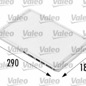 x POLEN FİLTRESİ MGN I CLASSIC 1.4-1.6-2.0 ie 16V-1.9 TDI 96 - VALEO