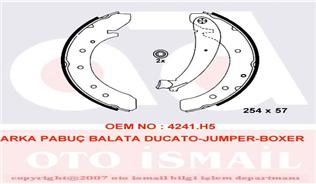 ARKA PABUÇ BALATA BOXER-DUCATO-JUMPER 94-02 JUMPY 1.6HDİ 07 SCUDO 1.6D07 EXPERT 07 1800kg - VALEO