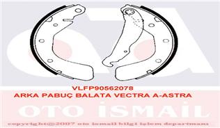 ARKA PABUÇ BALATA CORSA C 00-09 VECTRA A 93-95 ASTRA F 91-98 LACETTI 05 NUBIRA 03 200x46 - VALEO