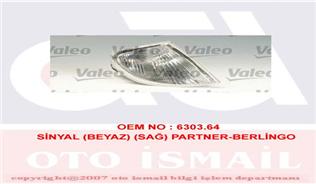 SİNYAL SAĞ PARTNER-BERLINGO 07/96-12/02 - VALEO