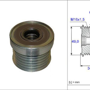 ALTERNATOR RULMANI BMW E81 E87 E30 E46 E90 E91 E92 E60 E64 E65 E84 E83 E70 E86 - VALEO