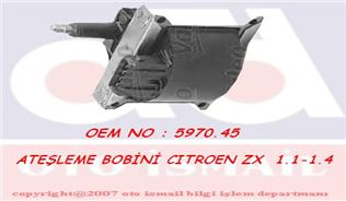 x ATEŞLEME BOBİNİ CITROEN ZX 1.1-1.4 - VALEO