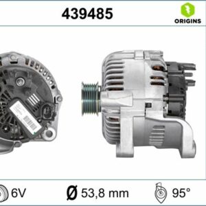 ALTERNATOR SARJ DINAMOSU 12V 170A BMW M47 M57 E60 E63 E64 E65 - VALEO