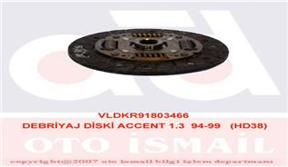 x DEBRİYAJ DİSKİ ACCENT 1.3 94-99 HD38 - VALEO