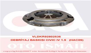 x DEBRİYAJ BASKISI CIVIC IV 1.5 HAC09 - VALEO