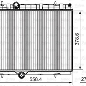 RADYATÖR P308-P3008-C4 13 - VALEO