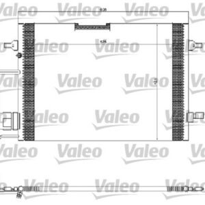 x KLİMA KONDENSERİ PASSAT 96-00 A4 95-00 610x420x19 - VALEO