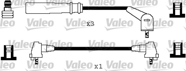 ATEŞLEME KABLO TK. DAIHATSU CUORE 12V 98 00 - VALEO