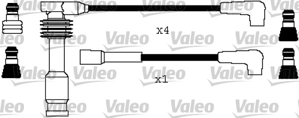 ATEŞLEME KABLO TK. OPEL ASTRA 8V 91 96 - VALEO