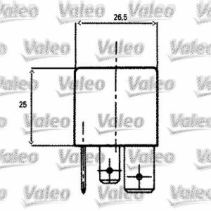 RÖLE 12V-70A 1T REZİSTANSLI - VALEO