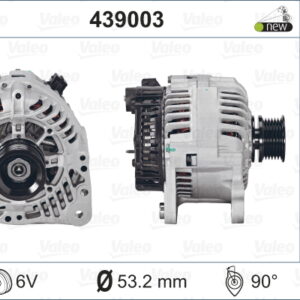 ALTERNATÖR A13VI124 90A - VALEO