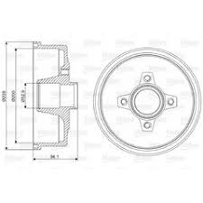 ARKA FREN KAMPANA CORSA C 01 11 ABS Lİ - VALEO