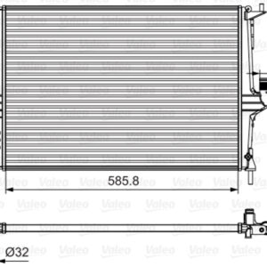 RADYATÖR RENAULT Logan. DACIA Duster. Sandero - VALEO