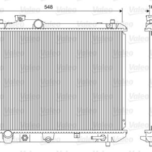 RADYATÖR SUZUKI SWIFT III 1.3 / 1.6 - VALEO
