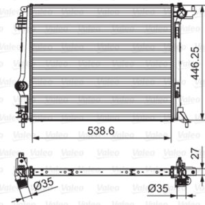 RADYATÖR RENAULT Megane 1.6L - VALEO