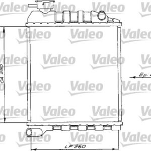 RADYATÖR MINI 1275/COOPER - VALEO