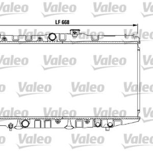 RADYATÖR TOYOTA Carina II ST17x 87-92 - VALEO