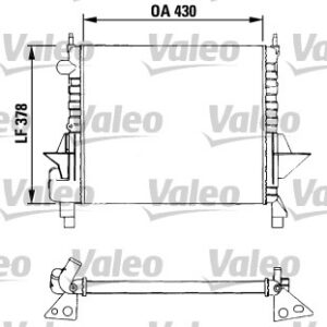 RADYATÖR TWINGO - VALEO