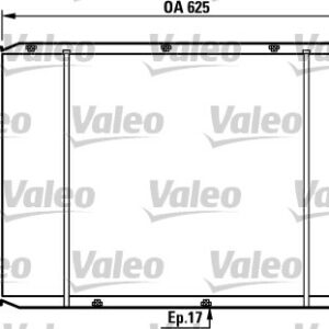 RADYATÖR ROVER HONDA LEGEND - VALEO