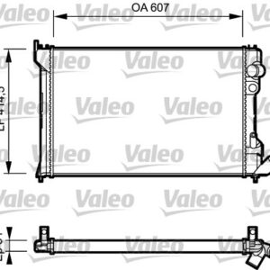 RADYATÖR XANTIA TD - VALEO