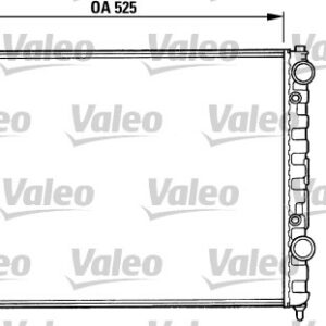 RADYATÖR VW PASSAT IV 1.6 - VALEO