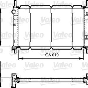 RADYATÖR FORD MONDEO BVM AC - VALEO