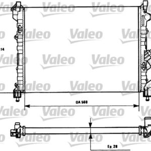 RADYATÖR RENAULT LAGUNA 1.8/2.0 - VALEO