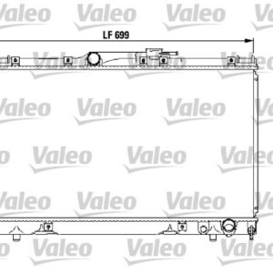 RADYATÖR TOYOTA CARINA E - VALEO