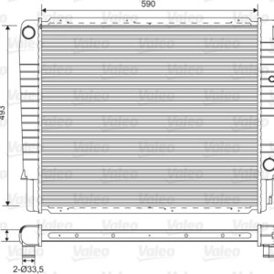 RADYATÖR VOLVO 240 -740 744 - VALEO
