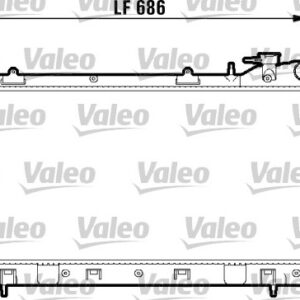 RADYATÖR SUBARU IMPREZA 1.6 i - VALEO