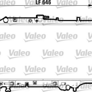 RADYATÖR MAZDA 323 BG 1.6 89 94 - VALEO