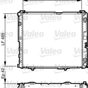 RADYATÖR MERCEDES 250D W124 - VALEO