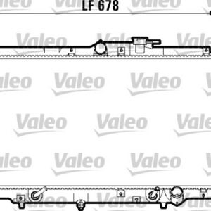 RADYATÖR HONDA PRELUDE ACCORD 93 AUTO - VALEO