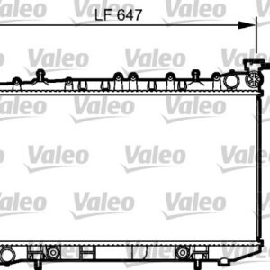 RADYATÖR NISSAN PRIMERA 90 96 - VALEO