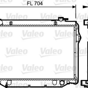 RADYATÖR Toyota Land Cruiser 08/96 - VALEO