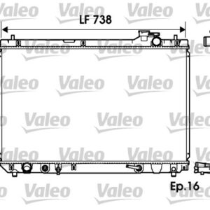 RADYATÖR TOYOTA RAV4 LEXUS - VALEO