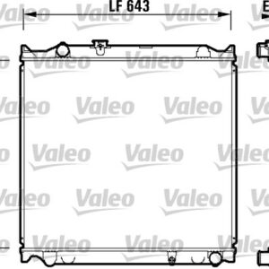 RADYATÖR TOYOTA LANDCRUISER - VALEO