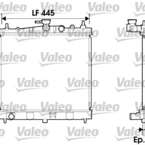 RADYATÖR NISSAN MICRA - VALEO