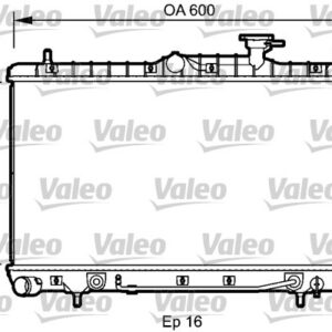 RADYATÖR HYUNDAI ACCENT/EXCEL - VALEO