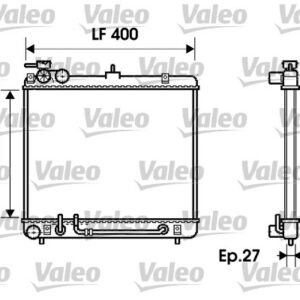 RADYATÖR HYUNDAI ATOS - VALEO