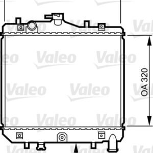 RADYATÖR KIA PRİDE - VALEO