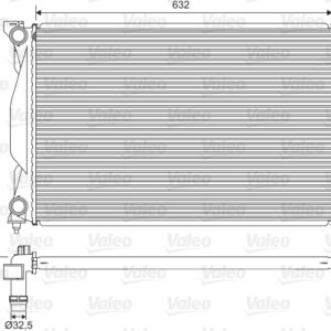 RADYATÖR VW A4 00-08 OTOMATİK - VALEO