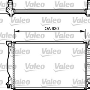 RADYATÖR VW-AUDI A4 2001 - VALEO