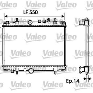 RADYATÖR PSA C5/406 HDİ - VALEO