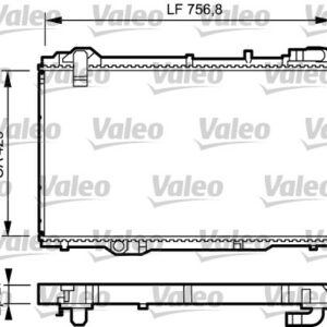 RADYATÖR RENAULT ESPACE III - VALEO