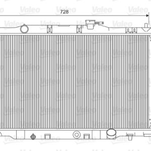 RADYATÖR HONDA CR-V 2002 - VALEO