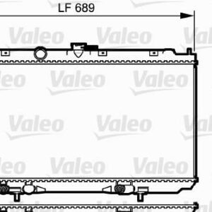 RADYATÖR NISSAN - VALEO