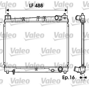 RADYATÖR TOYOTA YARIS - VALEO
